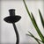 Postmodern Brutalist Wrought Iron Candlesticks by Hysteria Design, France, 1980s, Set of 2 For Sale - Image 14 of 18