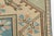 Vintage Turkish Medallion Rug, Hand-Knotted Wool, Peach and Blue For Sale - Image 10 of 10