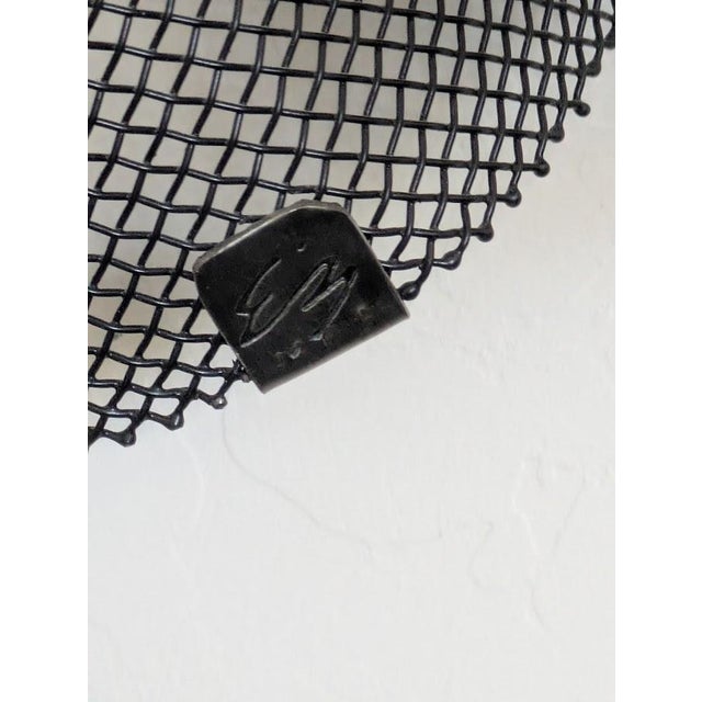 Original steel wire mesh wall sculpture by acclaimed American artist Eric Boyer, titled "Ascension XVIII." This striking...