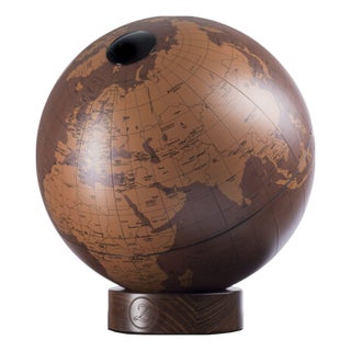 Orbis Tecnocuoio Globe by Zoffoli Mappamondi For Sale