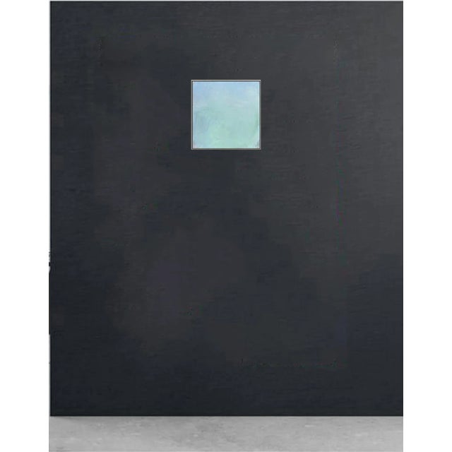 2020s "Mist" by Trixie Pitts Small Abstract Expressionist Oil Painting For Sale - Image 5 of 10