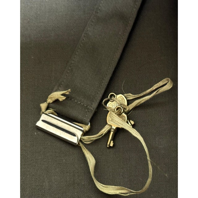 Vintage Louis Vuitton Canvas & Leather Monogram Diminutive Suitcase, Circa 1970s For Sale - Image 18 of 18