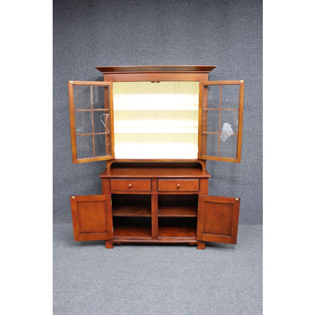 Kindel Cherry Dutch Cupboard For Sale - Image 11 of 12