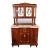 Louis XVI Antique Commode Ormolu Carrara Marble Display Cabinet Vitrine Buffet For Sale