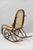 Vintage Mid Century Modern Thonet Style Bentwood & Cane Rocker Rocking Chair (B) For Sale - Image 13 of 18