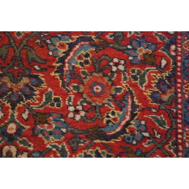 Persian Vintage Tabriz Rug - 6'2" X 18' For Sale - Image 3 of 10