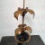 Early 20th Century Early 20th Century Arts & Crafts Brass Rose Stem Table Lamp For Sale - Image 5 of 10