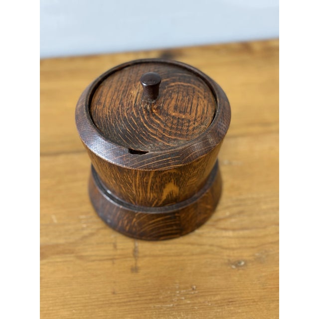 English Vintage English Tea Caddy For Sale - Image 3 of 8