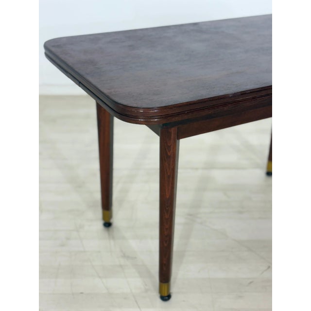 Vintage Kitchen Table in Wood, 1960s For Sale - Image 8 of 9