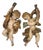 19th Century Wooden Torchbearers, 1920s, Set of 2 For Sale