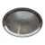 Vintage Hotel Silver Oval Engine-Turned Tray For Sale