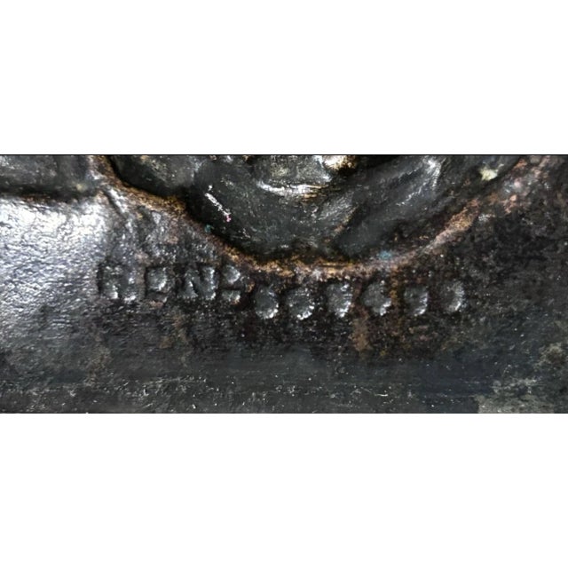 Circa 1919 English Arts & Crafts Bronze Charles Dickens Raised/Bas-Relief Miniature Portrait Plaque For Sale - Image 4 of 4