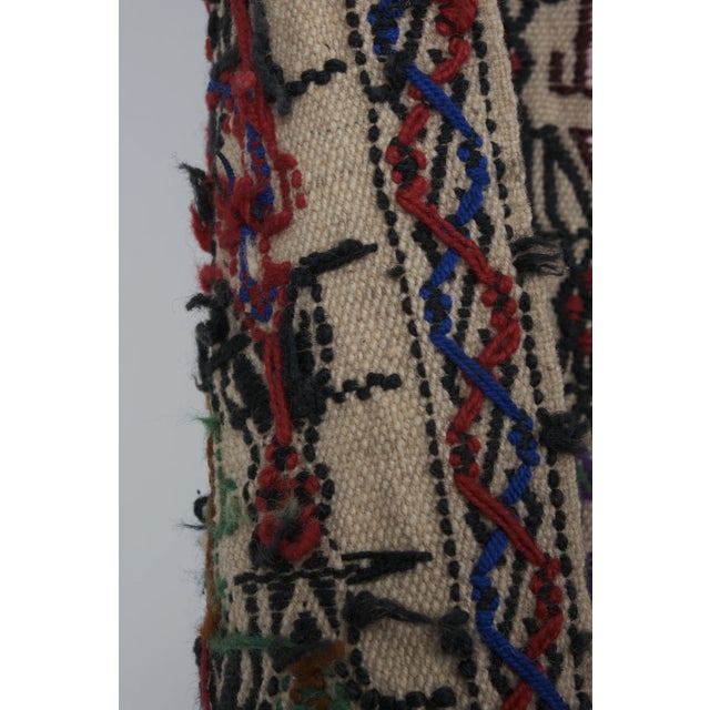 Handwoven Turkish Petite Kilim Rug 3'9'' X 5' For Sale - Image 11 of 13