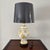 Vintage Chinese Yellow and White Ginger Jar Table Lamp - 23” For Sale - Image 9 of 12
