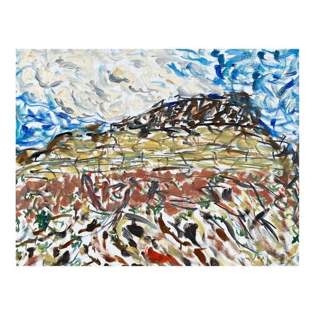 Contemporary Modern Landscape Oil Painting For Sale