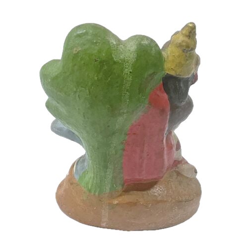 Antique Indian Snake Handler Deity Figurine For Sale - Image 4 of 6