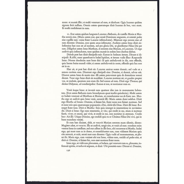 Printmaking Materials 1969 Salvador Dalí Biblia Sacra Lithograph "Filiae Herodiadis Saltatio" (Dance of Herodias' Daughter) For Sale - Image 7 of 11