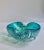 Italian Mid Century Seguso Murano Attributed Turquoise & Silver Averturine Dish For Sale In New York - Image 6 of 17