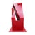 Red Reeves Art and Design Large Contemporary Geometric Red Outdoor Sculpture, 2022 For Sale - Image 8 of 10