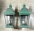 Brass Pair of Vintage Colonial Solid Brass Wall Lanterns. 20”h X 8”.5w X 12”d For Sale - Image 8 of 18