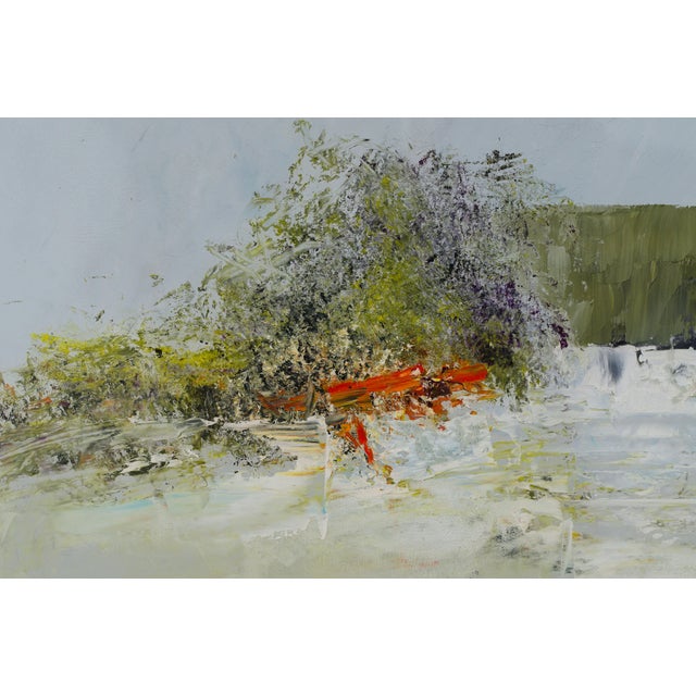 Contemporary Rolf Dalin, Swedish Österlen-Inspired Painting, 1980s, Oil Painting, Framed For Sale - Image 3 of 11