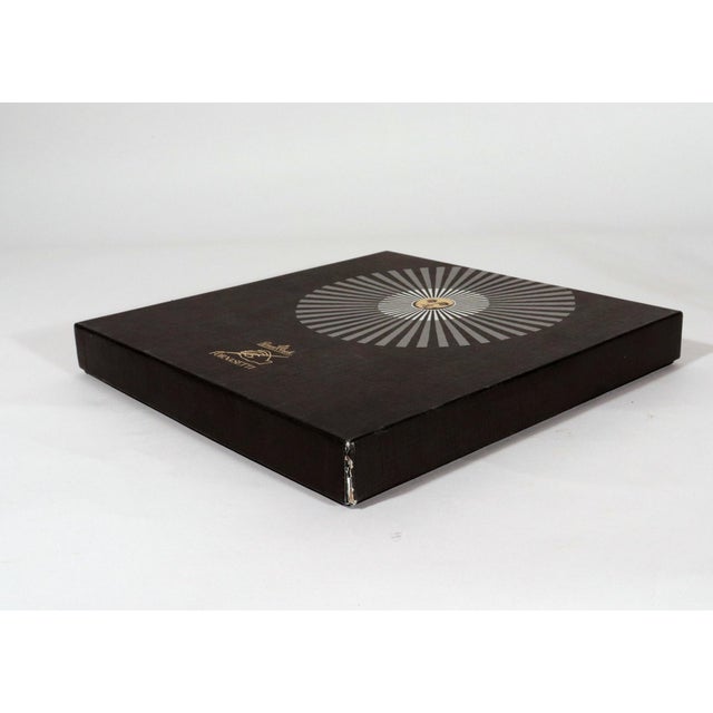 Piero Fornasetti Rosenthal Porcelain Plate, Temi E Variazioni, Motiv 33, With Original Box For Sale - Image 10 of 12