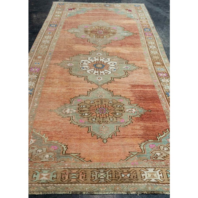 Turkish Vintage Rug 4'8" x 9'8" #21390 Explore a curated collection of hallway runners, wool rugs, and handmade...