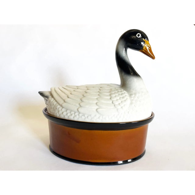 Large Mid-Century Swan Tureen For Sale - Image 12 of 12