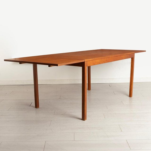 Mid-Century Danish Extending Dining Table by Vejle Stole, 1975 For Sale - Image 8 of 10