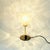 1 of 2 Mid-Century Bubble Glass & Brass Table Lamp by Helena Tynell, Germany, 1960s For Sale - Image 6 of 10