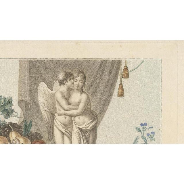 Paper Alexandre Chaponnier, Nude The Secrets of Love, 1800s, Engraving For Sale - Image 7 of 11