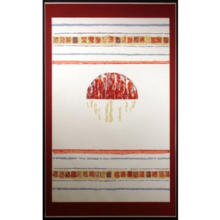 Armond Lara "New Dawn" Signed Numbered Serigraph With Embossing For Sale