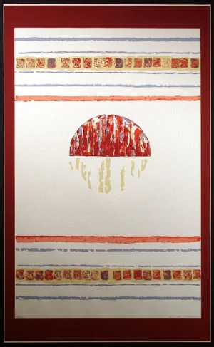 Armond Lara "New Dawn" Signed Numbered Serigraph With Embossing