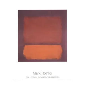 Mark Rothko 'Untitled (1962)' Abstract Red,Orange,Brown Germany Offset Lithograph