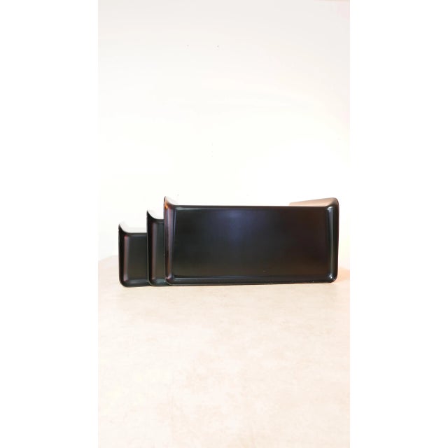 Rosenthal German Fiberglass Coffee Tables from Rosenthal, 1970s, Set of 3 For Sale - Image 4 of 9