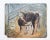 Rustic Vintage 1930's Cow & Calf Painting For Sale - Image 3 of 7