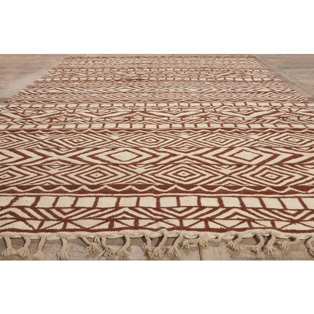 Modern Taznakht Glaoui Moroccan Rug, 08'07 X 13'00 For Sale - Image 9 of 10