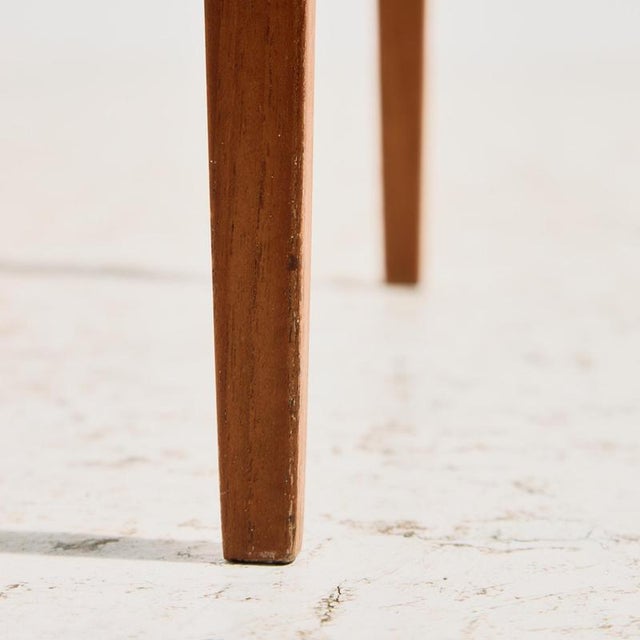 Teak Model 163 Nesting Tables by Severin Hansen for Haslev Møbelfabrik, 1960s, Set of 3 For Sale - Image 12 of 16