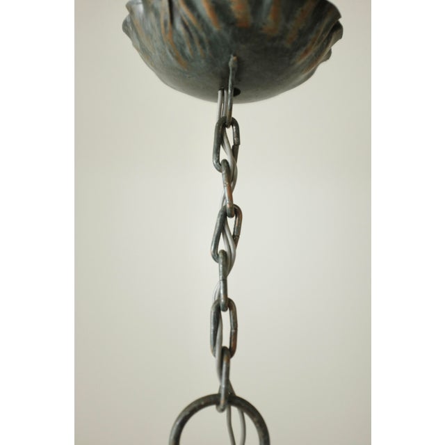 Green 1950s Swedish Modern Pendant For Sale - Image 8 of 8