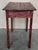 Wood Spanish Country Pine "Mobila " Side Table With Drawer For Sale - Image 7 of 10
