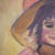Tall Portrait Painting of a Woman in a Hat at Sunset, Clair Seglem For Sale - Image 4 of 8