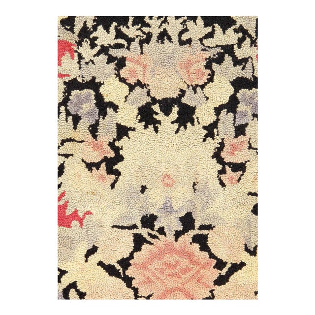 beautiful and Early Antique American Hooked Rug, Country of Origin: American, Circa Date: Early 20th Century – Ingenious...