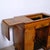 A. Vigorelli Pavia sewing machine, with a beautiful 1930s Art Deco wooden cabinet, with doors and original side drawers,...