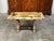 Italian Italian Coffee Table Made of 19th Century Bleached Oak Base and Later Vellum Top For Sale - Image 3 of 12