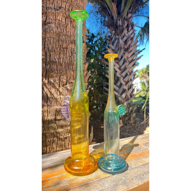 The Wind Pipes series was designed by Bertil Vallien for Kosta Boda. Vases have a protracted shape with strong and vibrant...