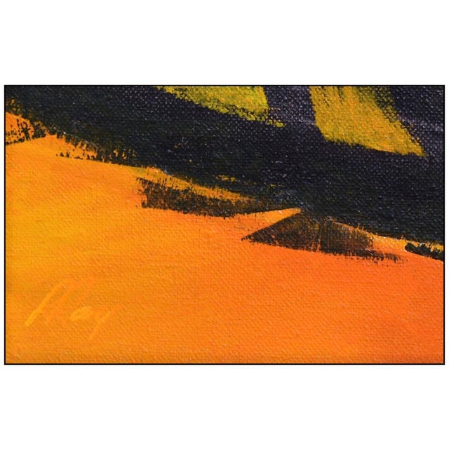 Abstract Mid 20th Century Autumn Fields, Robert Ray For Sale - Image 3 of 4