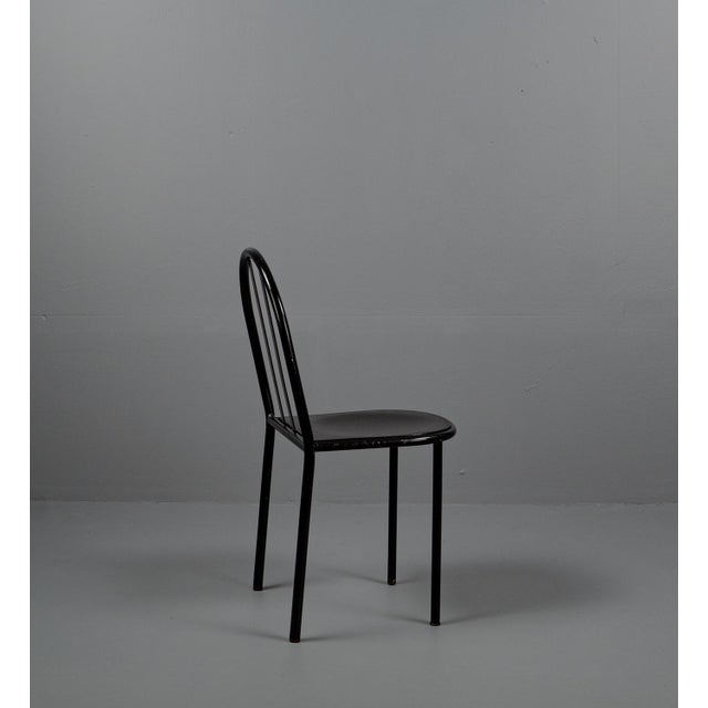 Wood Dining Chair Model with Two Struts by Robert Mallet-Stevens, 1970s For Sale - Image 7 of 18