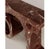 Custom Limited Edition, Rosso Lepanto Marble Stone Prae Console By Esther Knopfler. Dimensions: L 126 x W 33 x H 90 cm....