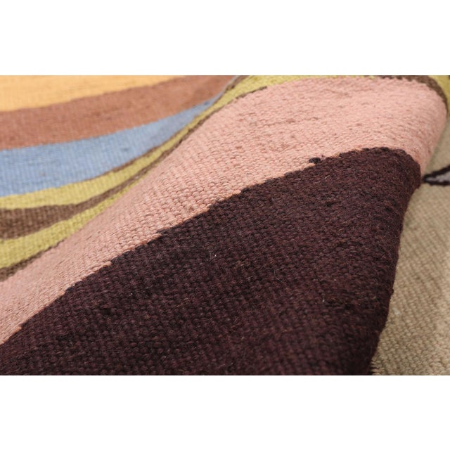 Contemporary Indian Kilim Rug, 09'05 X 12'02 For Sale In Dallas - Image 6 of 10