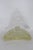 This lovely empty decorative perfume bottle is made out of carved yellow glass with a frosted glass stopper. Due to its...